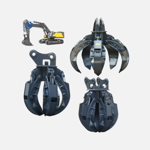 excavator-orange-peel-grapple