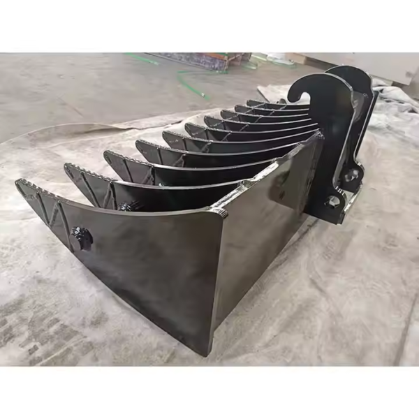 rake bucket for mini excavator